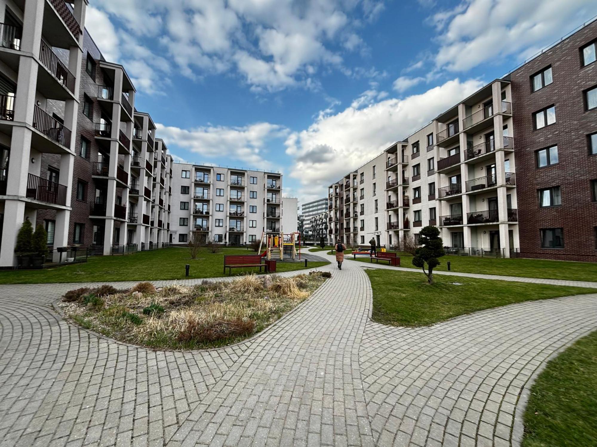 Jauki Viesnage Ozo Parke Appartement Vilnius Buitenkant foto